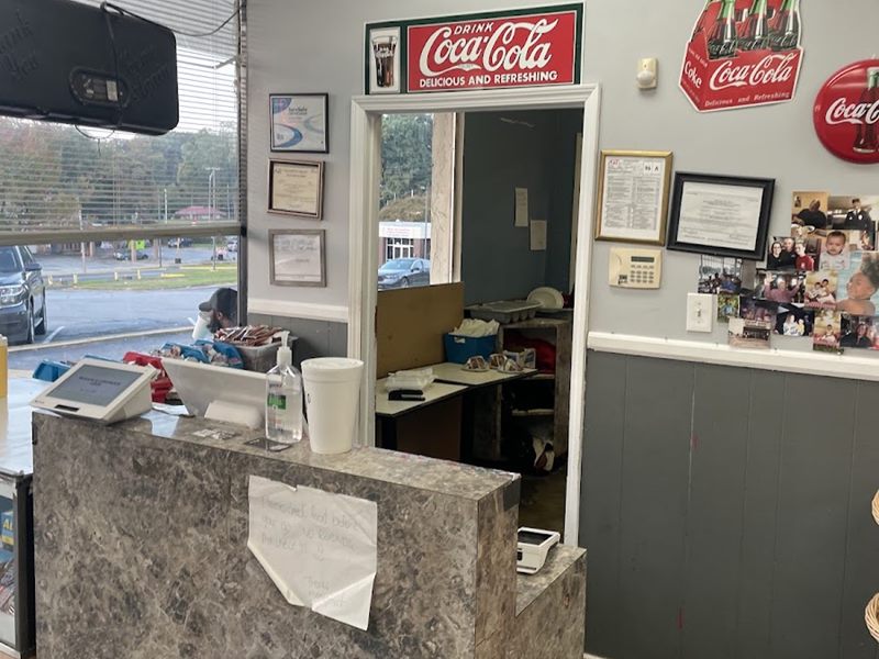 Lakewood Diner interior